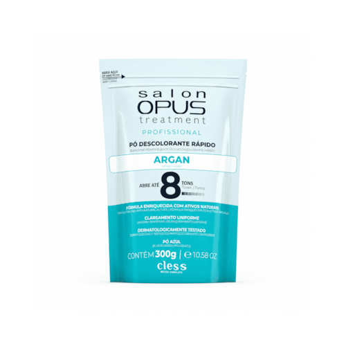 Pó Descolorante Capilar Argan Salon Opus Treatment 300g