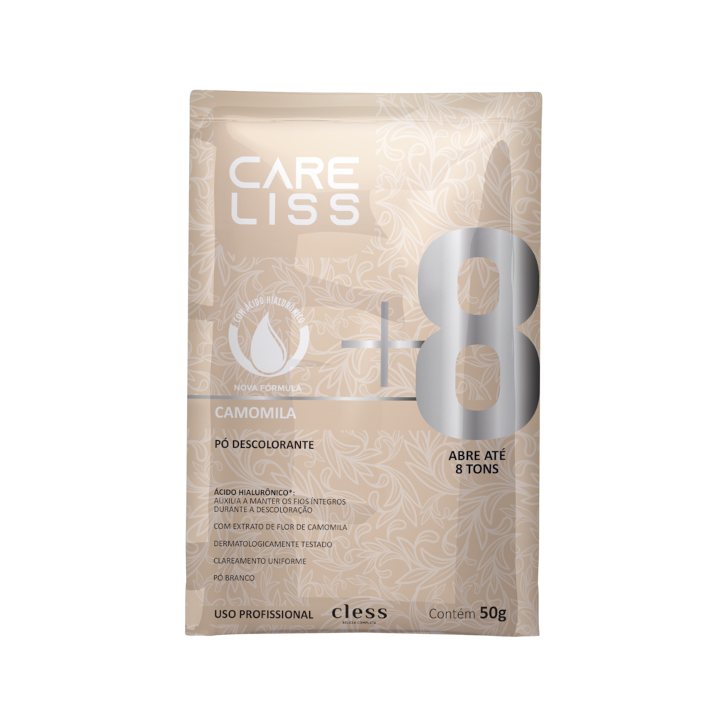 Pó Descolorante Capilar Camomila Care Liss 50g