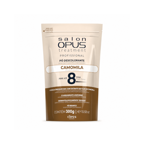 Pó Descolorante Capilar Camomila Salon Opus Treatment 300g