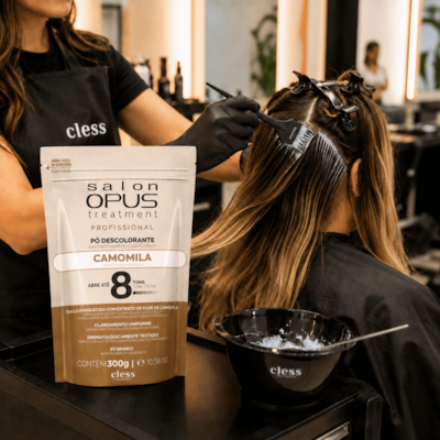 Pó Descolorante Capilar Camomila Salon Opus Treatment 300g