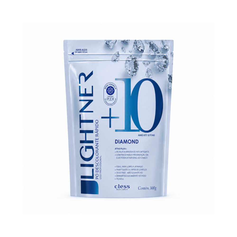 Pó Descolorante Capilar Diamond 10 Tons Lightner 300g