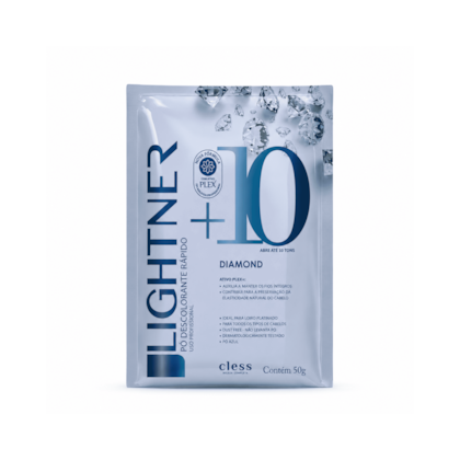 Pó Descolorante Capilar Diamond 10 Tons Lightner 50g