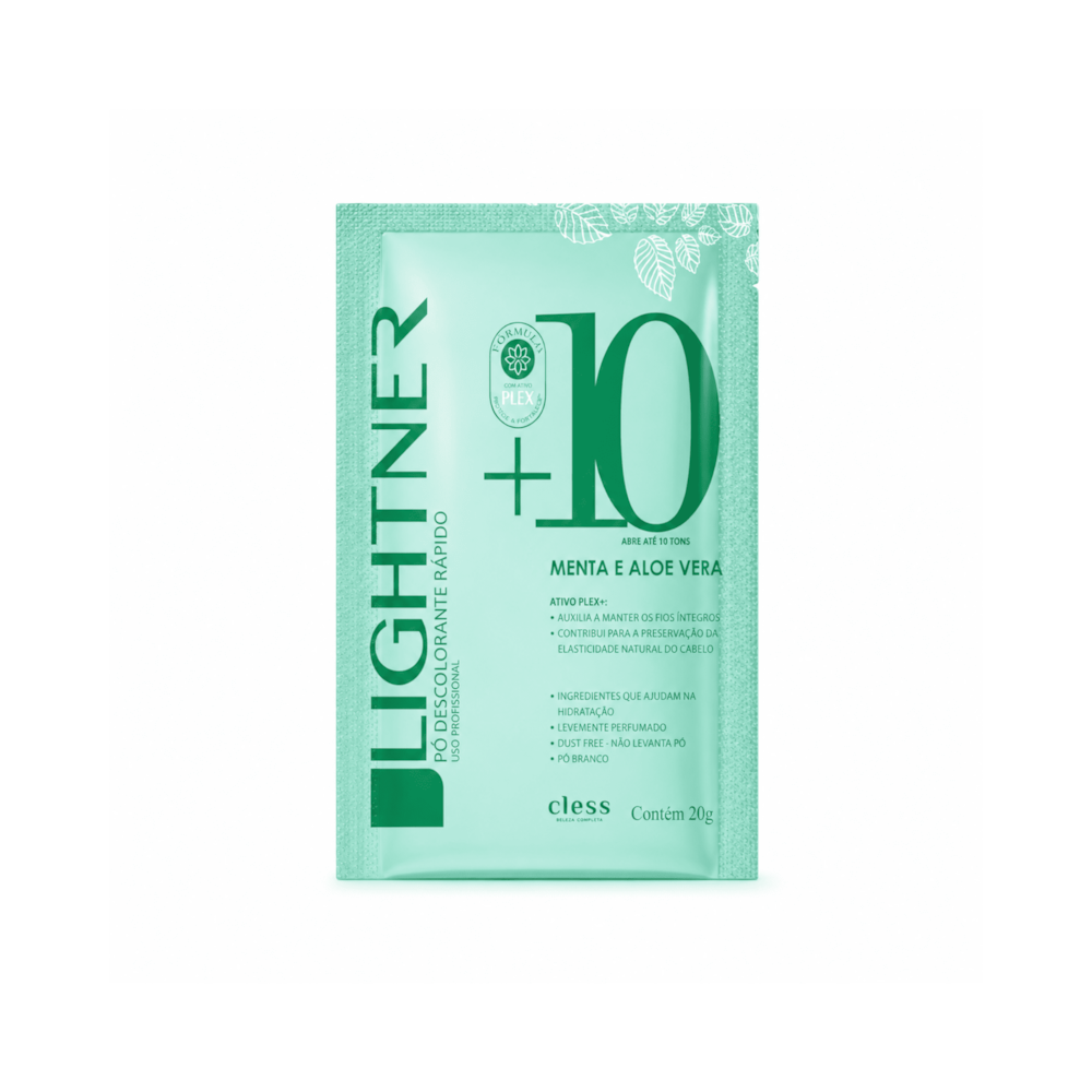 Pó Descolorante Capilar Menta Aloe Lightner 20g
