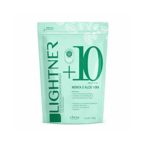 Pó Descolorante Capilar Menta Aloe Lightner 300g