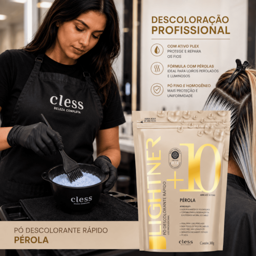 Pó Descolorante Capilar Pérola 10 Tons Lightner 300g