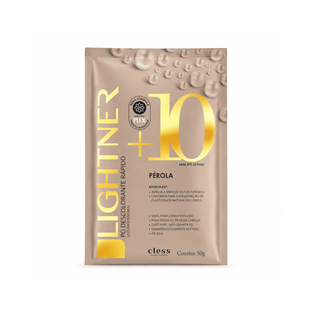 Pó Descolorante Capilar Pérola 10 Tons Lightner 50g