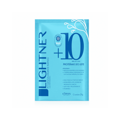 Pó Descolorante Capilar Proteína do Leite Lightner 20g