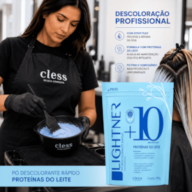 Pó Descolorante Capilar Proteína do Leite Lightner 20g