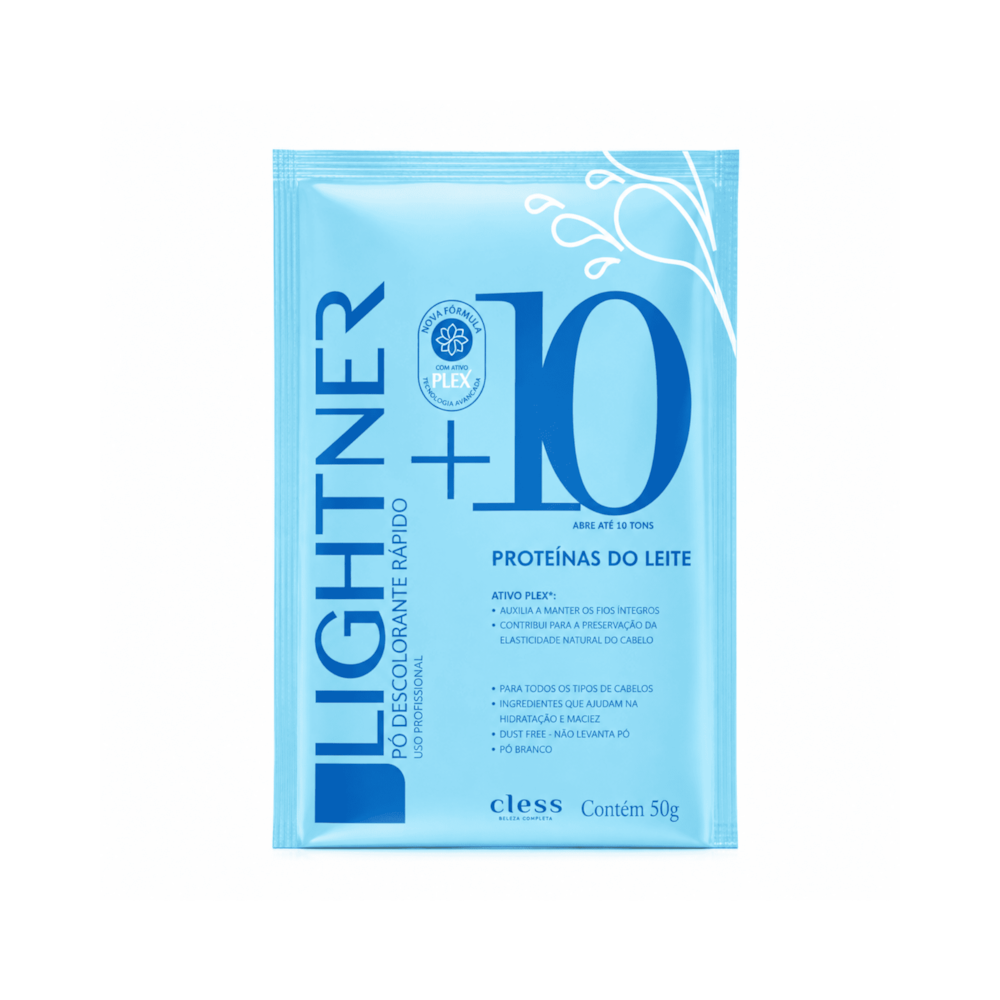 Pó Descolorante Capilar Proteína do Leite Lightner 50g