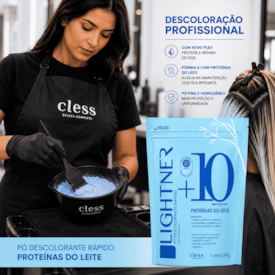 Pó Descolorante Capilar Proteína do Leite Lightner 50g
