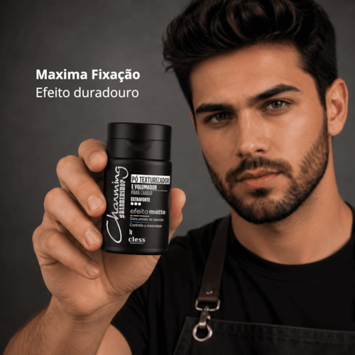 Pó Volumador Texturador Masculino Charming Barbershop