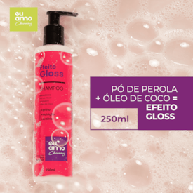 Shampoo Efeito Gloss Brilho Intenso Eu Amo Charming 250ML