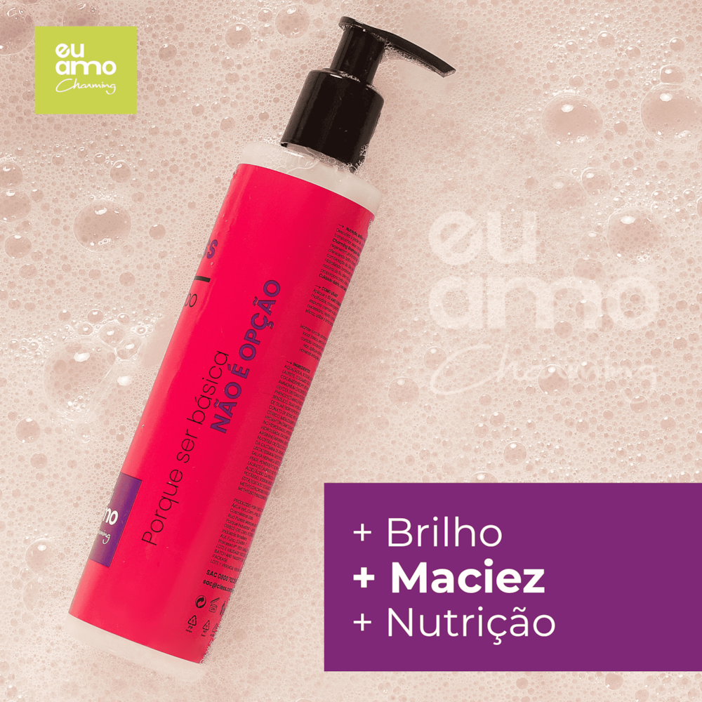 Shampoo Efeito Gloss Brilho Intenso Eu Amo Charming 250ML