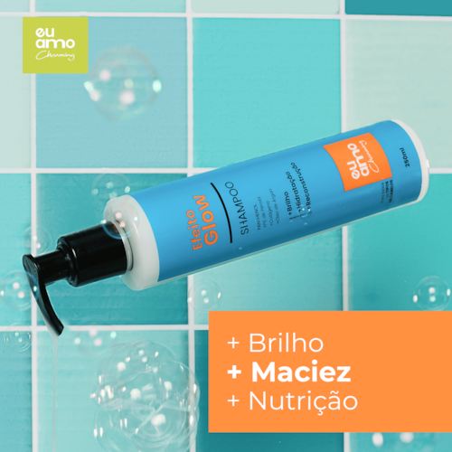 Shampoo Efeito Liso Nutritivo Argan 250ml Eu Amo Charming
