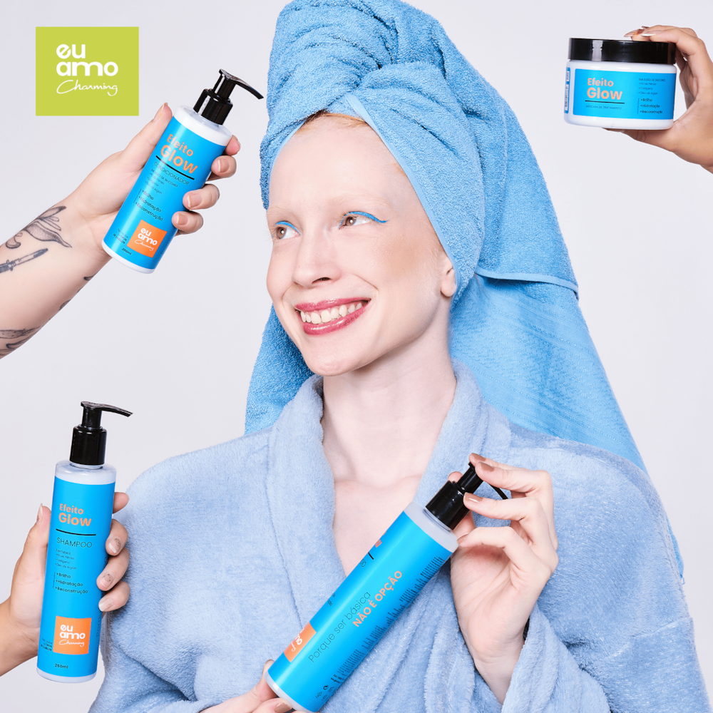 Shampoo Efeito Liso Nutritivo Argan 250ml Eu Amo Charming