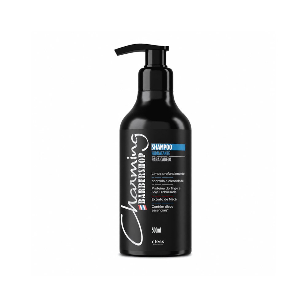 Shampoo Hidratante Barbershop Charming 500ml