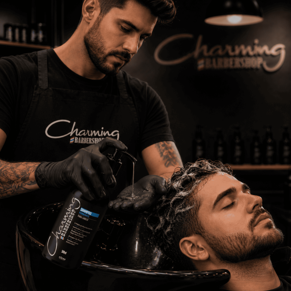 Shampoo Hidratante Barbershop Charming 500ml