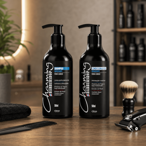 Shampoo Hidratante Barbershop Charming 500ml