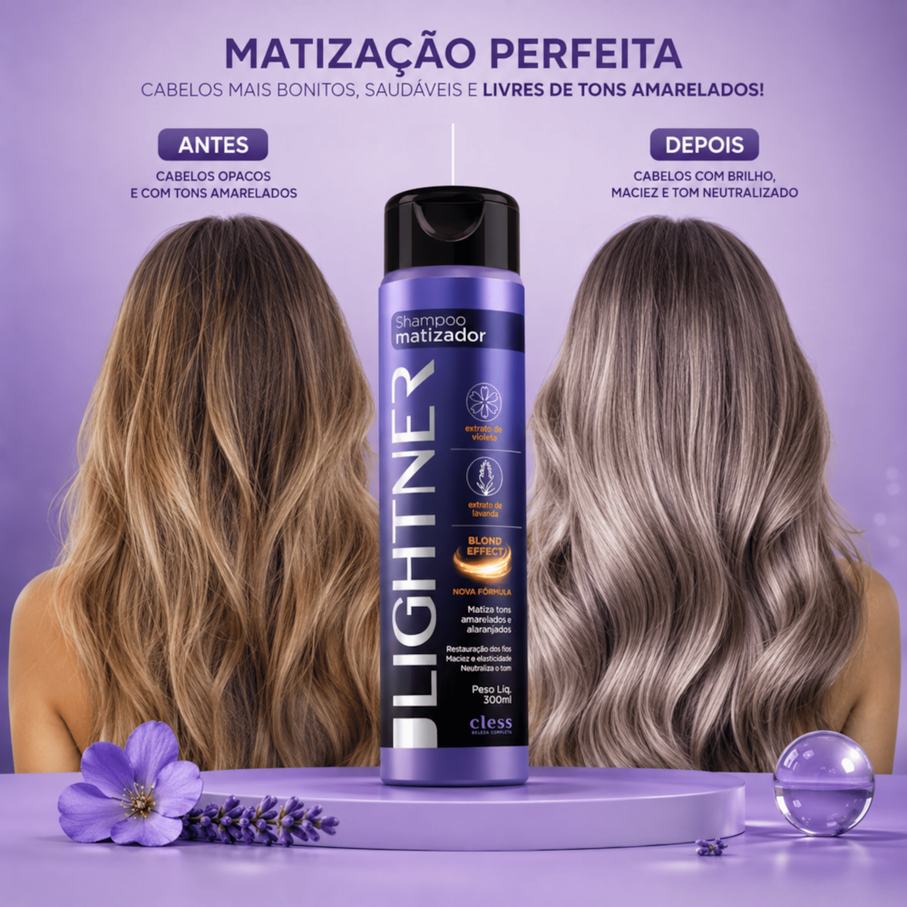 Shampoo Matizador Blond Violet Lightner 300ml