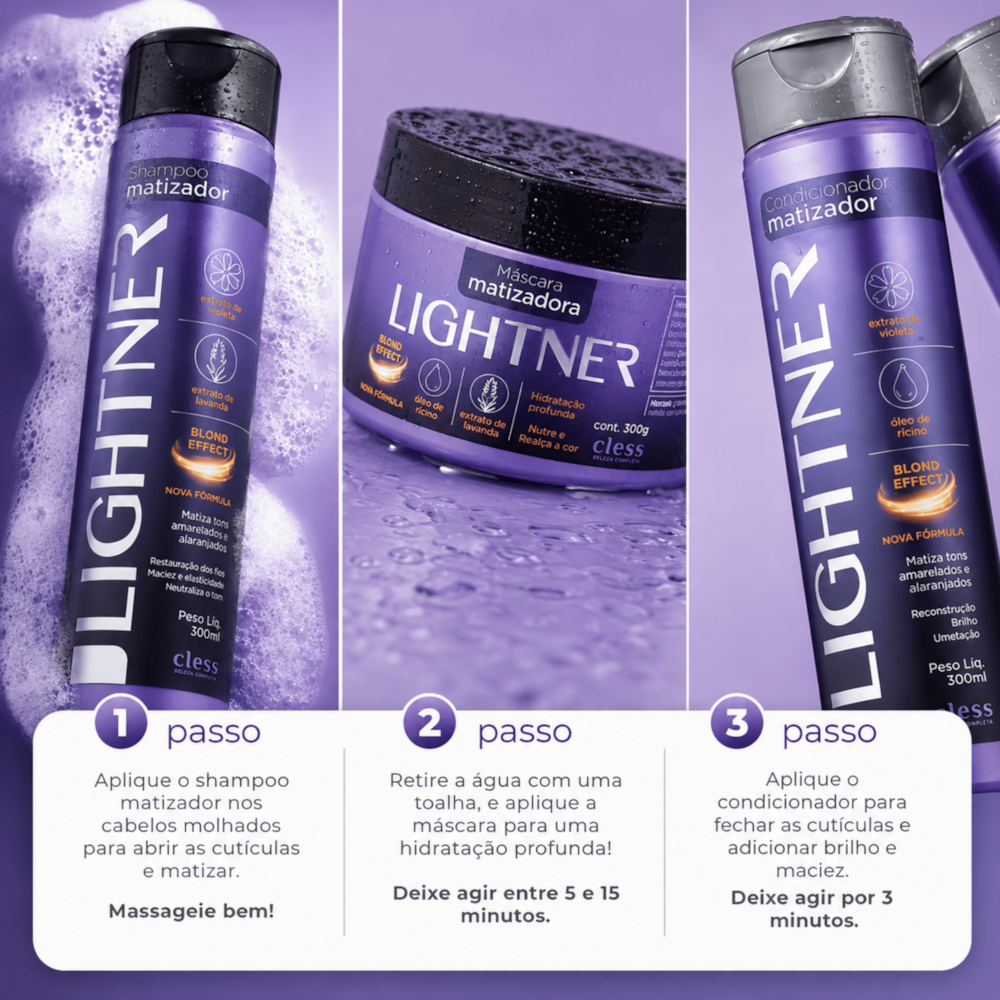 Shampoo Matizador Blond Violet Lightner 300ml