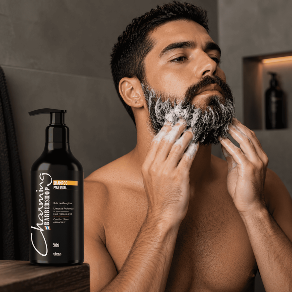 Shampoo para Barba Masculino Charming barbershop