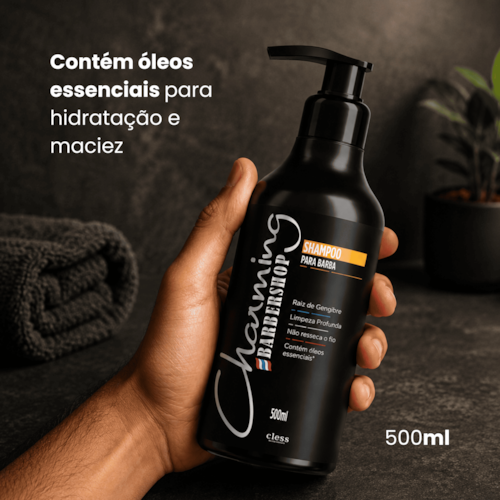 Shampoo para Barba Masculino Charming barbershop