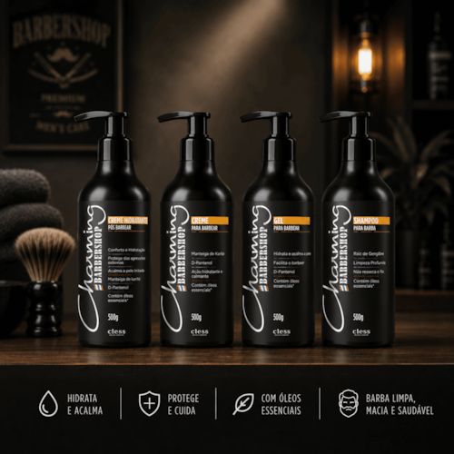 Shampoo para Barba Masculino Charming barbershop