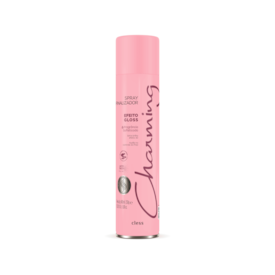 Spray Finalizador Efeito Gloss Brilho Intenso Proteção Térmica 400ml Charming